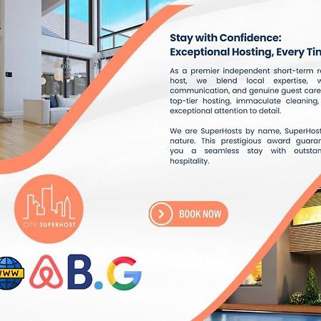 Stunning 4-Bedroom Townhouse With Free Parking مانشستر المظهر الخارجي الصورة